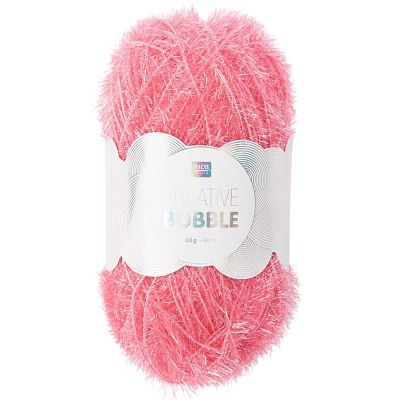 Fil à crocheter Rico Design Creative Bubble Fuschia
