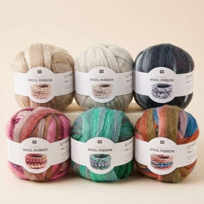 Fil Creative Wool Ribbon Rico Design - 6 couleurs