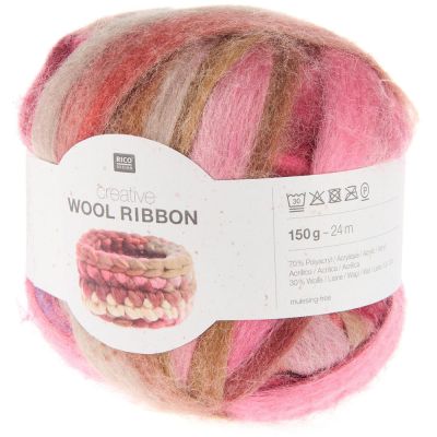 Fil Creative Wool Ribbon Rico Design Berries x1