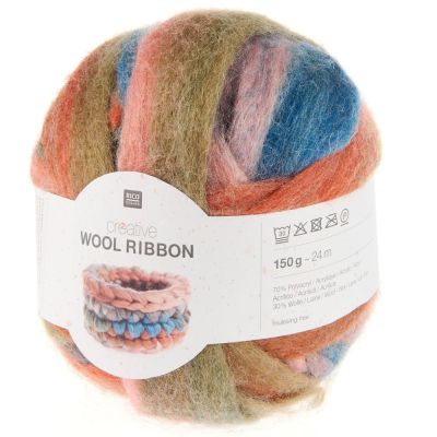 Fil Creative Wool Ribbon Rico Design Terra x1