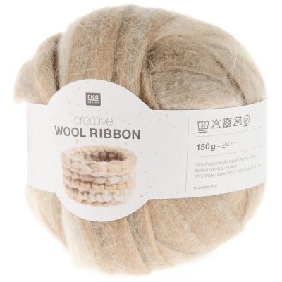 Fil Creative Wool Ribbon Rico Design Rocks x1