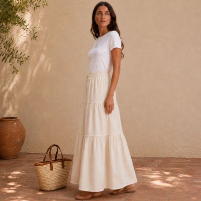 Kit Couture Craftine Jupe Inaya Lin écru