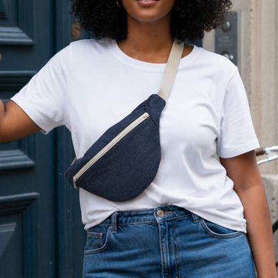 Kit Couture Craftine Sac Banane Moondy Denim &amp; camel
