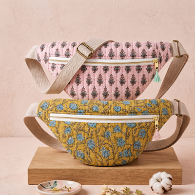 Kit Couture Craftine Sac Banane Indy Matelassé - 2 versions