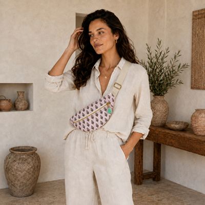 Kit Couture Craftine Sac Banane Indy Matelassé - 2 versions