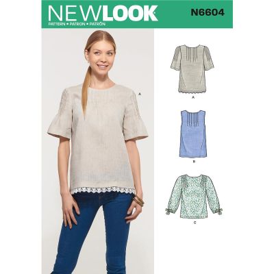 Patron New Look 6604 Haut