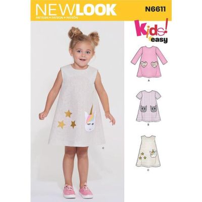 Patron New Look 6611 Enfant