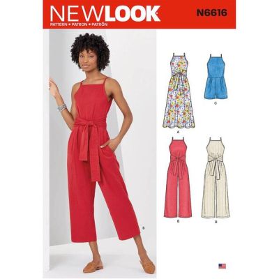 Patron New Look 6616  Combinaison