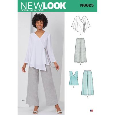 Patron New Look 6625 Haut &amp; Pantalon
