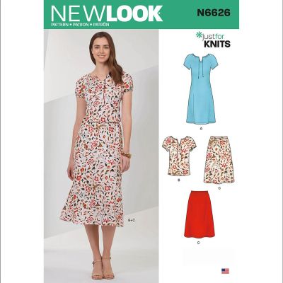 Patron New Look 6626 Ensemble &amp; Robe