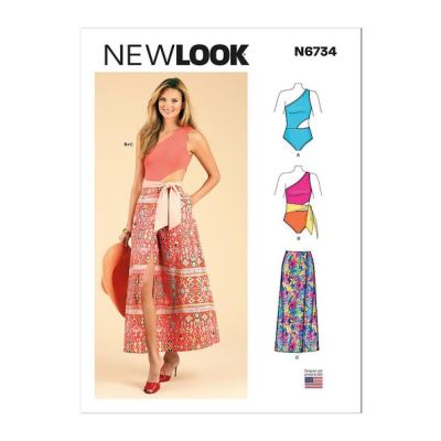 Patron New Look 6734 Maillot