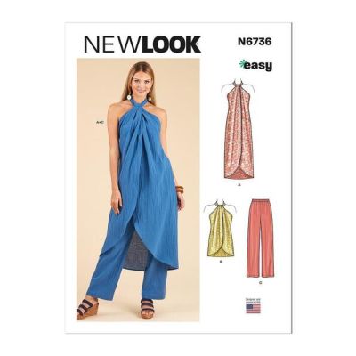 Patron New Look 6736 Top &amp; Pantalon