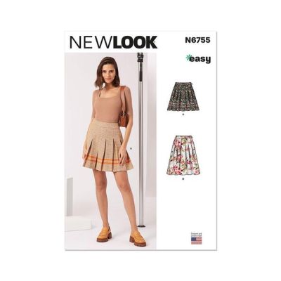 Patron New Look 6755 Jupe