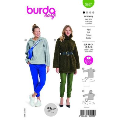 Patron Burda 5867 Pull