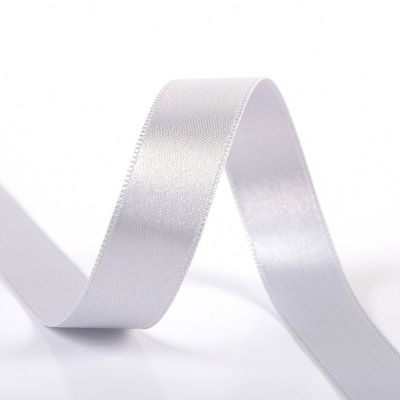 Ruban Satin double face 38 mm Gris x1m