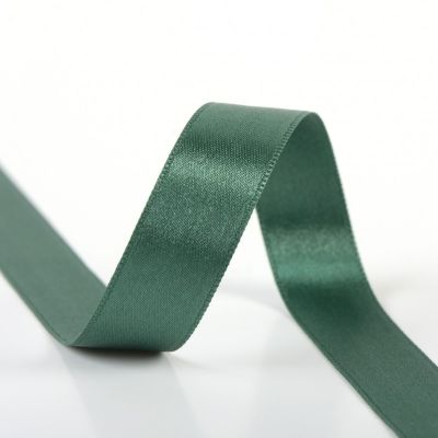 Ruban Satin double face 25 mm Vert menthe x1m