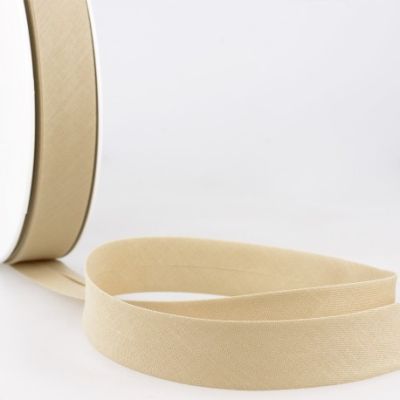 Biais replié tout textile 27 mm Aurore x1m