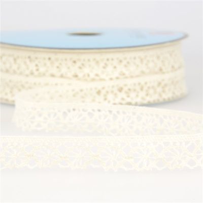 Dentelle Polyester 15 mm Ecru x1m