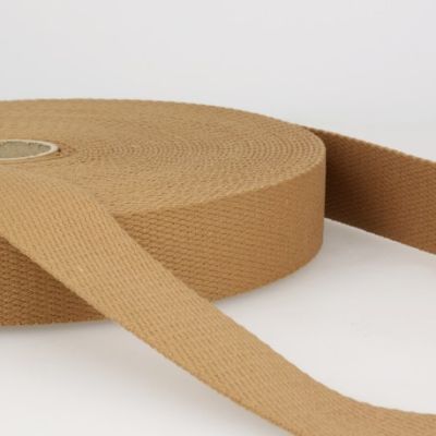 Sangle Coton 25 mm Beige sable x1m
