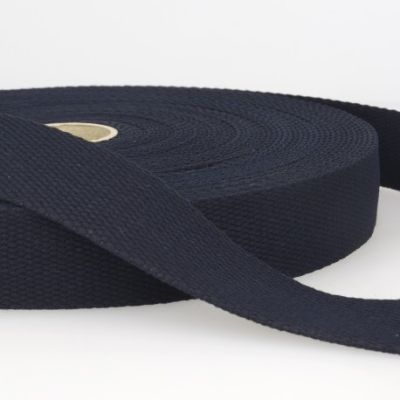 Sangle Coton 40 mm Bleu marine x1m