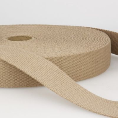 Sangle Coton 40 mm Beige x1m