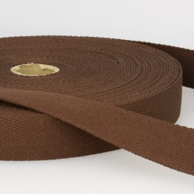Sangle Coton 40 mm Marron x1m