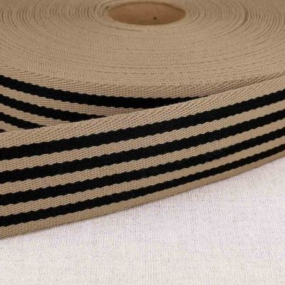 Sangle Polyester 40 mn Bicolore noire x 1m