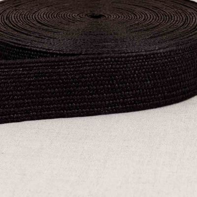 Sangle aspect naturel 50 mn noire x 1m