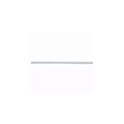 Elastique tubulaire polyester 3 mm Blanc x1m