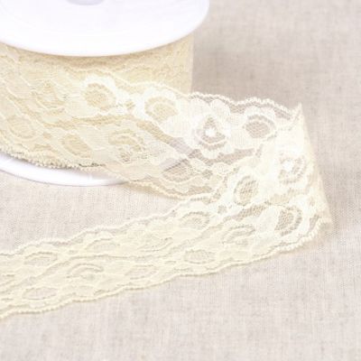 Dentelle Entre deux 45 mm - Ecru x1m