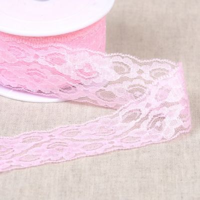 Dentelle Entre deux 45 mm - Rose Clair x1m