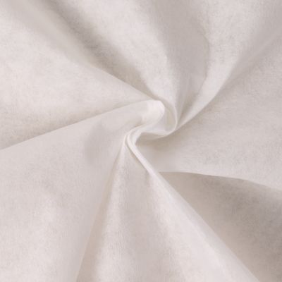 Coupon Entoilage Thermocollant non tissé épais N65 Blanc - Coupon de 100 cm
