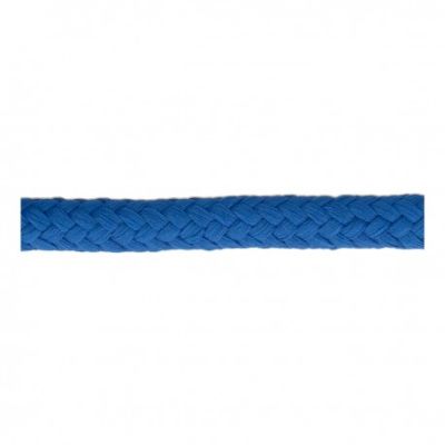Cordon Tressé tubulaire 11 mm Bleu roi x1m