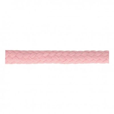 Cordon Tressé tubulaire 11 mm Rose x1m
