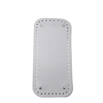 Fond de sac Simili cuir 12 x 25 cm Argent