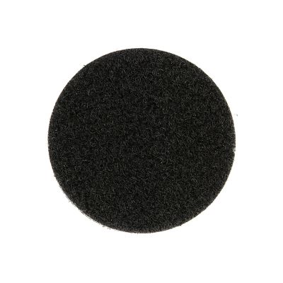 Pastilles Velcro adhésives 30 mm Noir - Au mètre