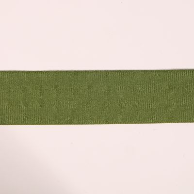 Ruban gros grain élastique ceinture 36 mm Frou-Frou - Vert x1m