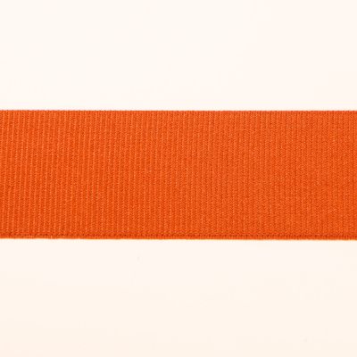 Ruban gros grain élastique ceinture 36 mm Frou-Frou - Orange foncé x1m