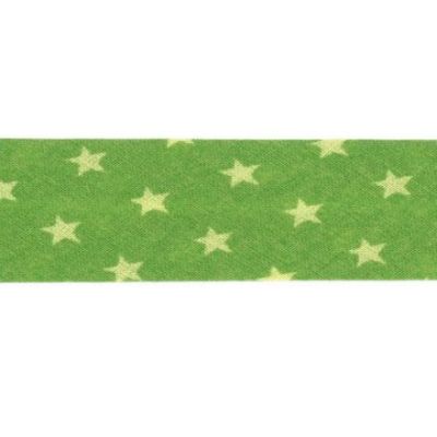 Biais étoiles Frou-Frou Vert pomme
