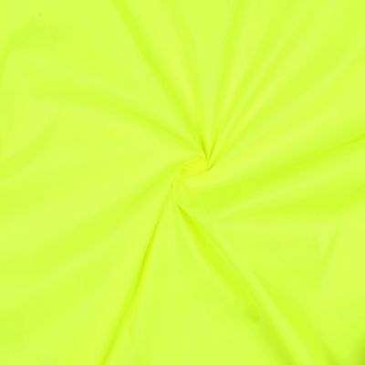 Tissu Imperméable réfléchissant uni Jaune fluo - Par 10 cm