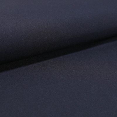 Tissu Gabardine Légère uni Bleu marine - Par 10 cm