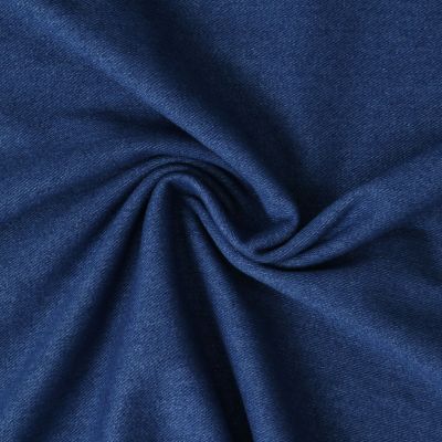 Tissu Jean Denim Stretch Marianne uni Bleu jean - Par 10 cm