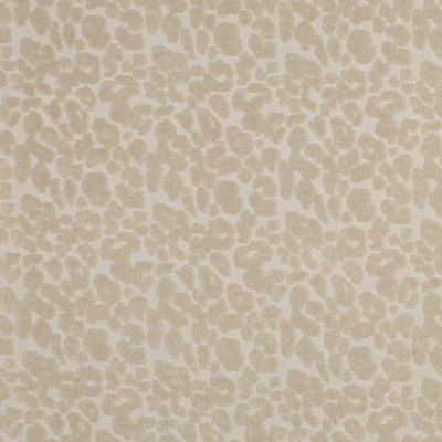 Tissu Maille  Sarena taupe doré sur fond Beige sable - Par 10 cm