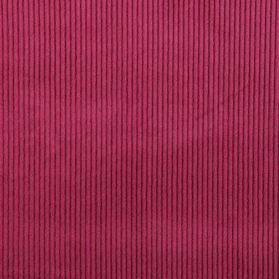Tissu Velours Grosses côtes Lie de Vin - Par 10 cm