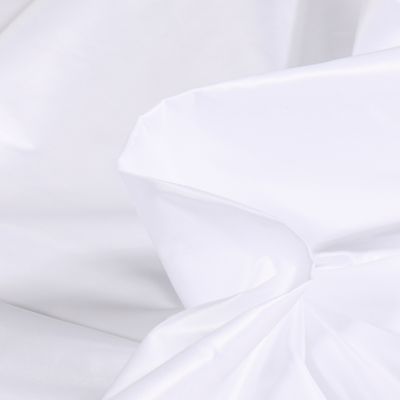 Coupon Tissu Déperlant k-way uni Blanc - Coupon de 100 cm