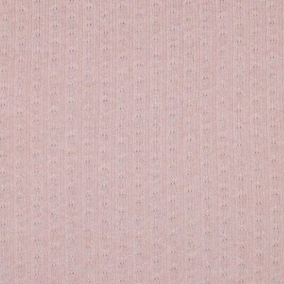 Tissu Maille Viscose uni Rose chiné - Par 10 cm
