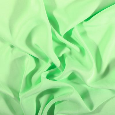 Coupon Tissu Voile de viscose uni Vert clair - Coupon de 40 cm