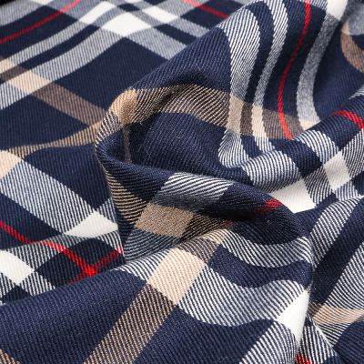 Tissu Tartan Ecossais Classic Bleu marine - Par 10 cm