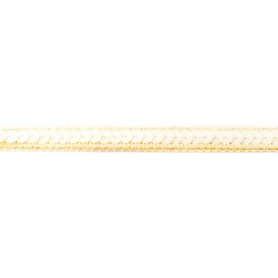 Galon Sequins 10mm Blanc x1m