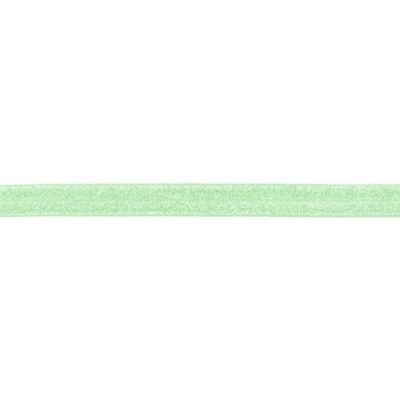 Élastique Plat Lurex 20 mm Menthe foncé x1m